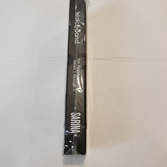 Sarina Black Label Nordstrom Genuine Leather Apple Watch Band Series 1,2,3,4,5 - Picture 5 of 8